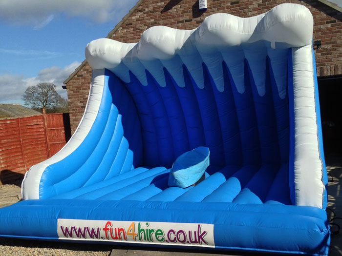 Deluxe inflatable surf simulator for hire
